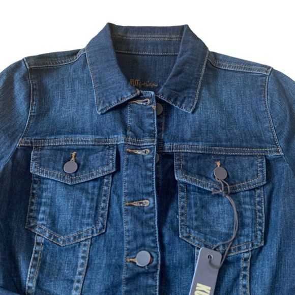 Kut from the Kloth Helena Denim Jacket Size XS - Picture 2 of 11